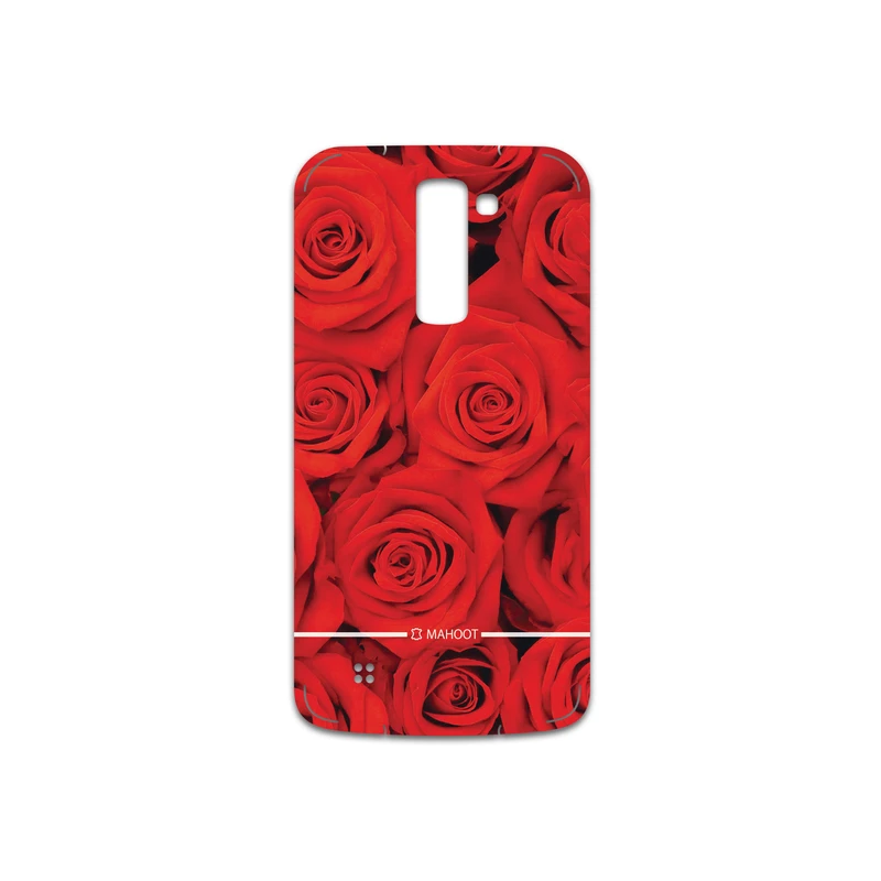 برچسب پوششی ماهوت مدل Red-Flower مناسب برای گوشی موبایل ال جی K10