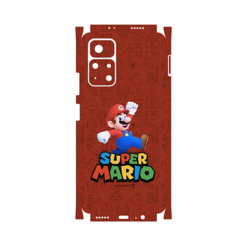 برچسب پوششی ماهوت مدل Super-Mario-Game-FullSkin مناسب برای گوشی موبایل شیائومی Poco M4 Pro 5G