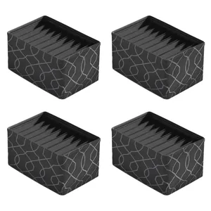 ارگانایزر لباس لیلیوم مدل دیواره دار کد Large 4 بسته 4 عددی