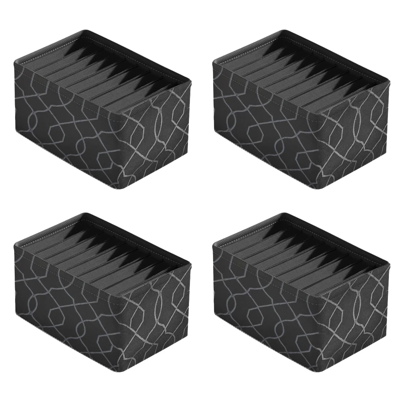 ارگانایزر لباس لیلیوم مدل دیواره دار کد Large 4 بسته 4 عددی