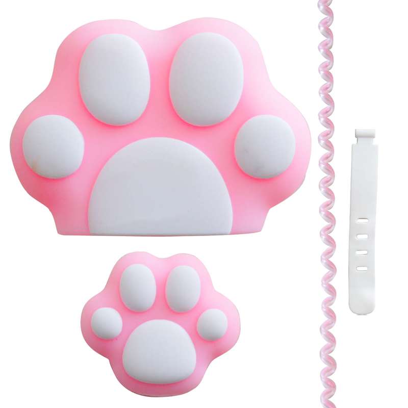 محافظ کابل طرح فانتزی پنجه مدل CatPaw-Cover به همراه محافظ شارژر دیواری مجموعه 4 عددی محافظ کابل طرح فانتزی پنجه مدل CatPaw-Cover به همراه محافظ شارژر دیواری مجموعه 4 عددی