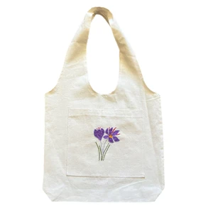 کیف دوشی دست دوز زنانه مدل رودوشی طرح زعفران