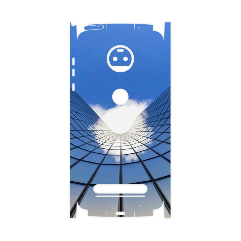 برچسب پوششی ماهوت مدل Glass skyscraper-FullSkin مناسب برای گوشی موبایل موتورولا Moto Z2 Force