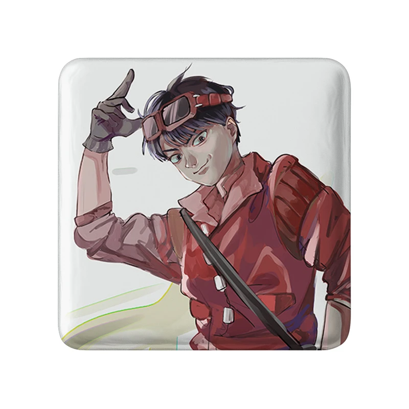 پیکسل خندالو طرح کاندا انیمه آکیرا مدل مربعی کد 33365