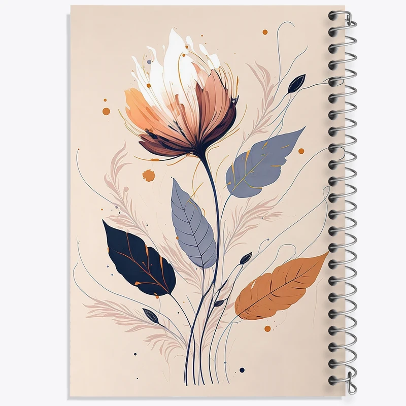 دفتر شطرنجی 50 برگ خندالو مدل دکوراتیو (decorative) کد F1838