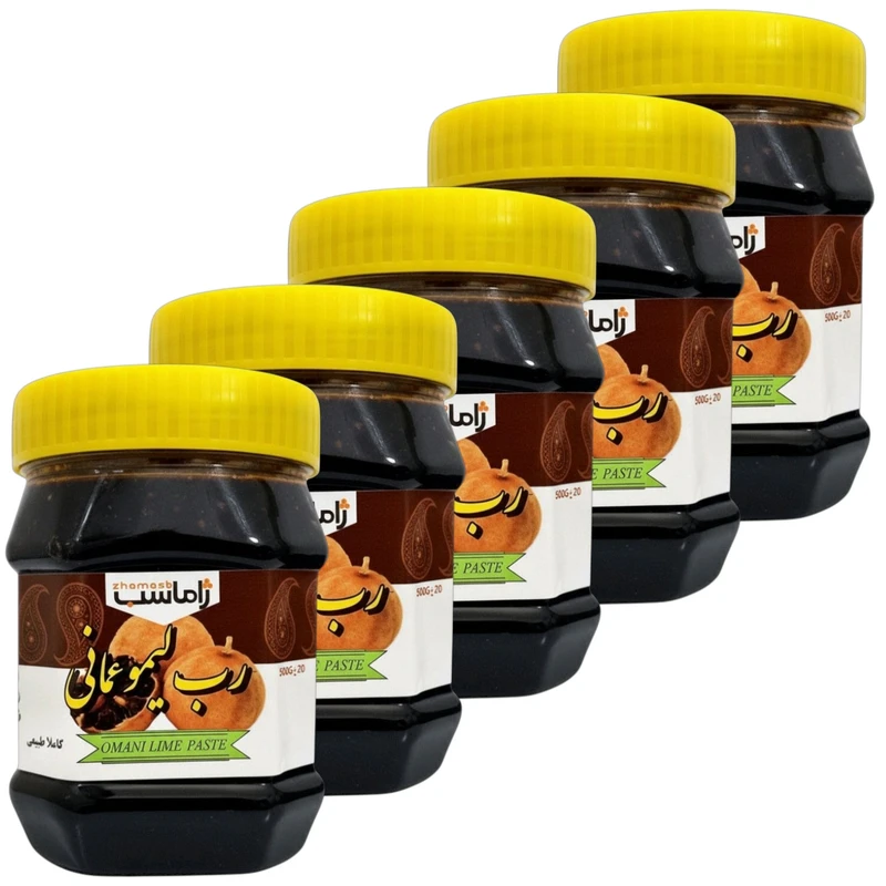 رب لیمو عمانی ژاماسب ـ ۴۰۰ گرم بسته پنج عددی