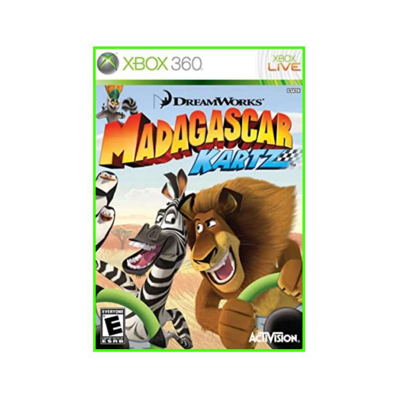 بازی KARTZ Madagascar مخصوص Xbox 360