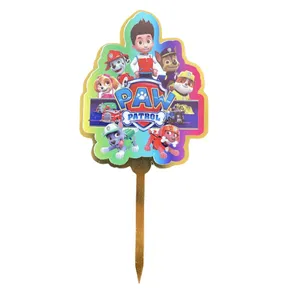 تاپر تزیین کیک مدل سگ های نگهبان کد 2211