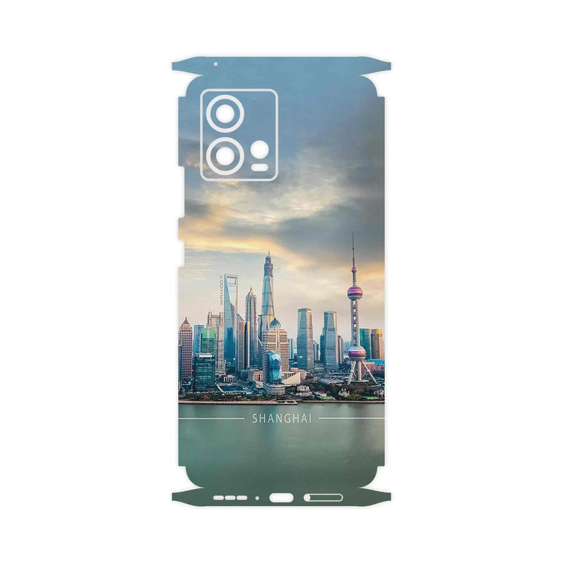 برچسب پوششی ماهوت مدل Shanghai_City-FullSkin مناسب برای گوشی موبایل موتورولا Edge 30 Fusion