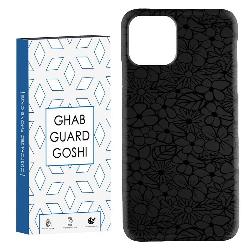 کاور قاب گارد گوشی طرح گل کد Dimo-875 مناسب برای گوشی موبایل اپل IPHONE 11 PRO MAX
