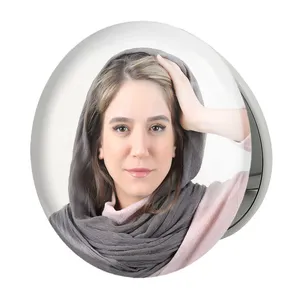 آینه جیبی خندالو طرح ستاره پسیانی مدل تاشو کد 6256 