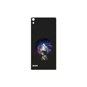 MAHOOT Collage of surreal Portrait of Women 3 Cover Sticker for Huawei Ascend P6