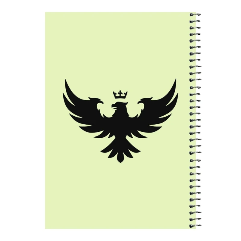 دفتر مشق 80 برگ اس جی مدل عقاب کد۲   