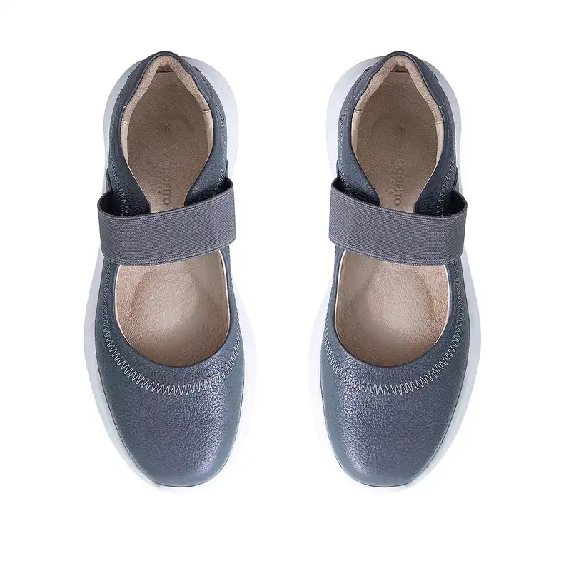 کفش طبی زنانه مدل مودوفیتو کد A140 رنگ طوسی