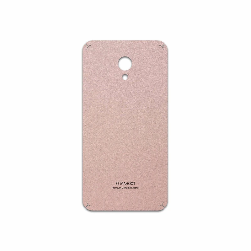 برچسب پوششی ماهوت مدل Rose Gold Leather مناسب برای گوشی موبایل میزو M5