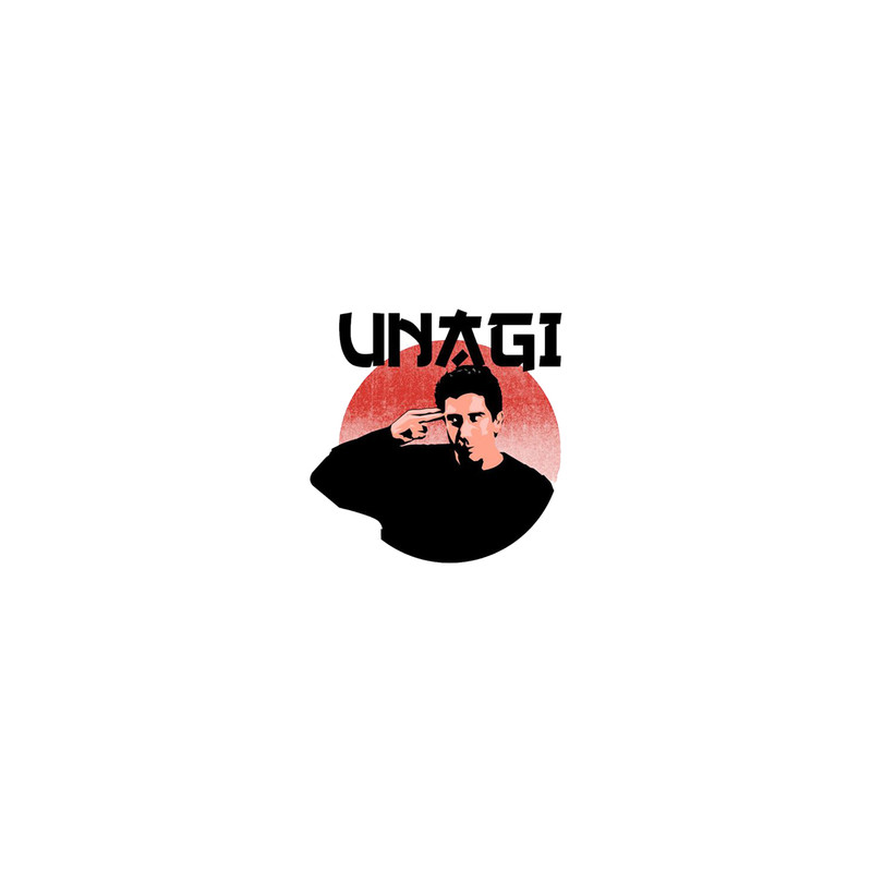 استیکر تزئینی موبایل و تبلت لولو مدل UNAGI کد 128