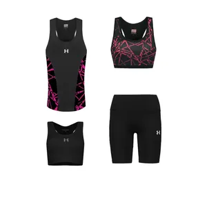 ست چهار تکه لباس ورزشی زنانه مدل 1801-1902-8101-69