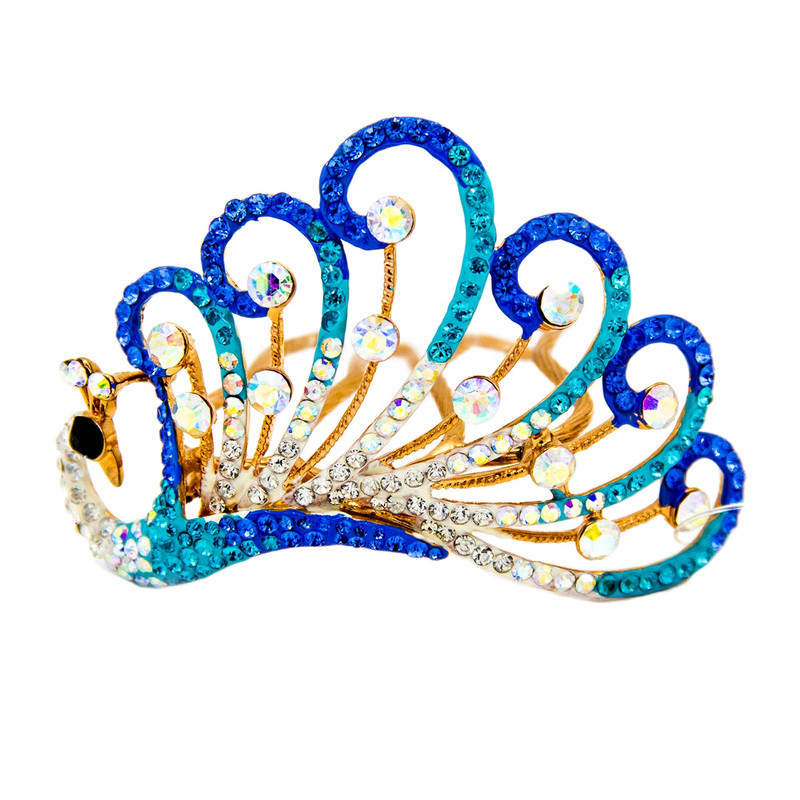 شانه مو دخترانه طرح طاووس کد AKH5051
