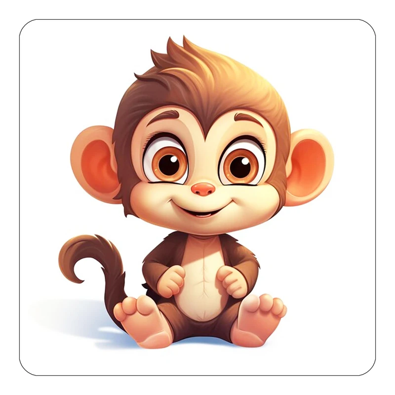 مگنت کاکتی طرح حیوانات کارتونی مدل mp28175