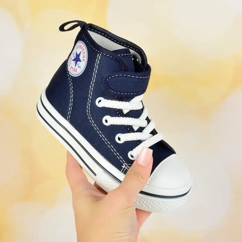 کفش راحتی بچگانه مدل آل استار ساقدار برچسبی 3675