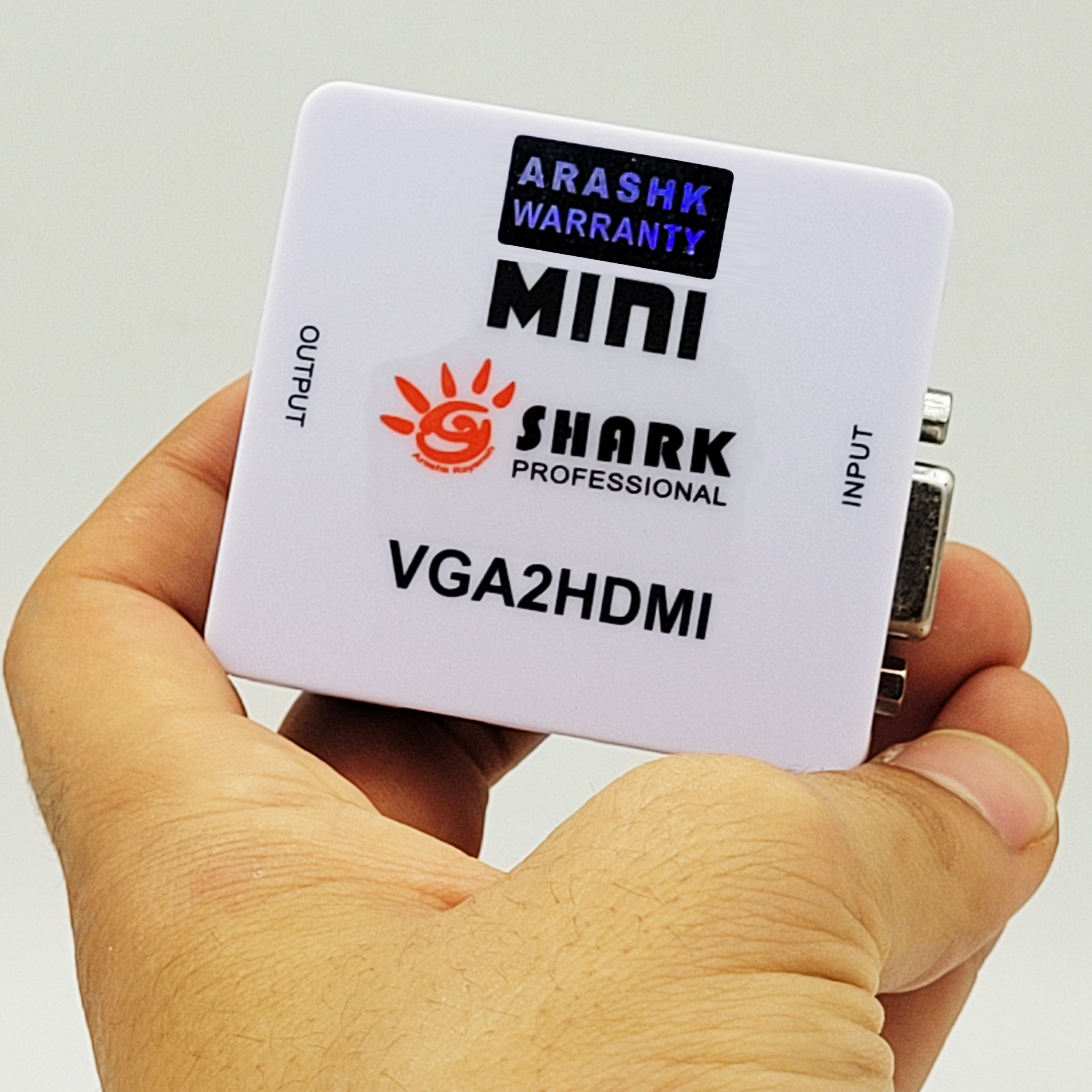 مبدل VGA به HDMI شارک مدل VGA2HDMI