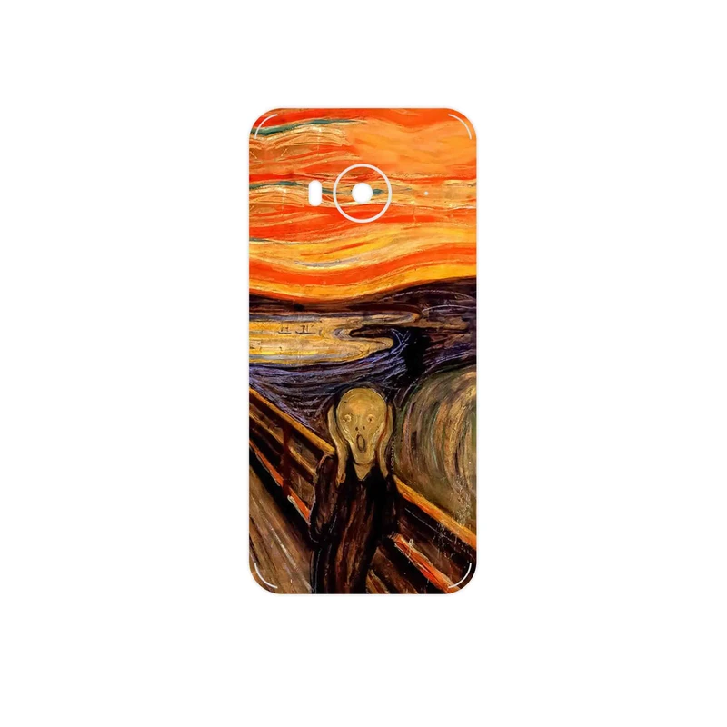 برچسب پوششی ماهوت مدل The Scream of Munch مناسب برای گوشی موبایل اچ تی سی One ME