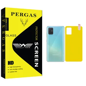 Waily Nice Pergas Glass Back Protector For Samsung سامسونگ Galaxy A51