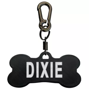 پلاک شناسایی سگ مدل Dixie