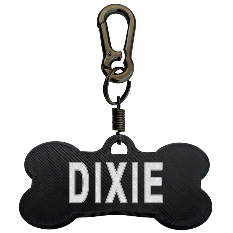 پلاک شناسایی سگ مدل Dixie