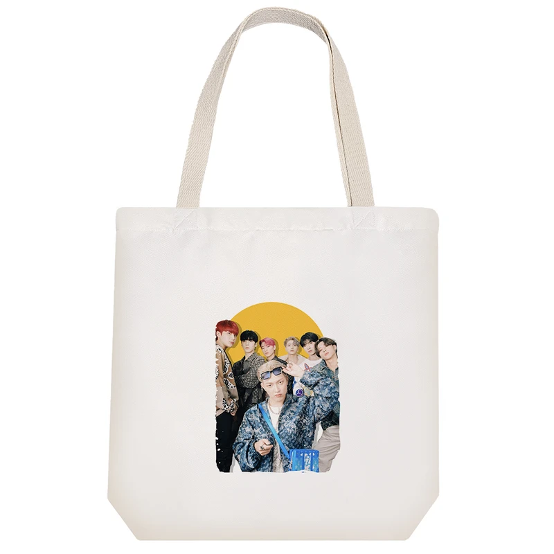 ساک خرید خندالو مدل گروه موسیقی ایتیز ATEEZ کد 1121