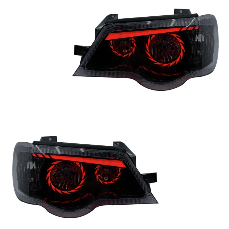 چراغ جلو خودرو گروه پژوهش صنعت مدرن مدل Turbo-R-B مناسب برای پراید 132،111 بسته دو عددی