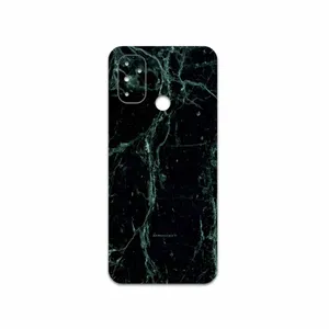 MAHOOT Graphite-Green-Marble Cover Sticker for OnePlus Nord N100