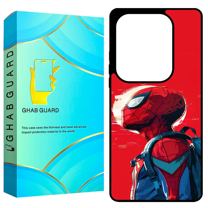 کاور قاب گارد طرح اسپایدر من مدل GCHPN13P مناسب برای گوشی موبایل شیائومی Redmi Note 13 Pro 4G / Poco M6 Pro 4G