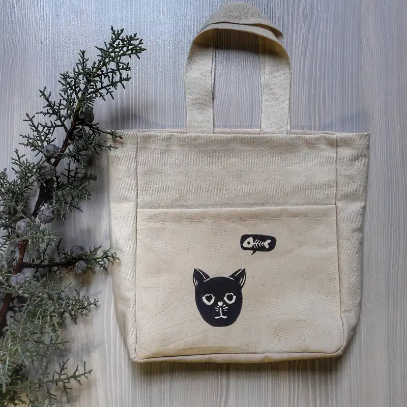 ساک خرید طرح گربه کد BAG-S 301