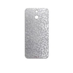 MAHOOT Silver-Silicon Cover Sticker for HTC One E8