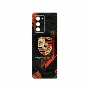 MAHOOT Porsche-Logo Cover Sticker for Samsung Galaxy Z FOLD 2