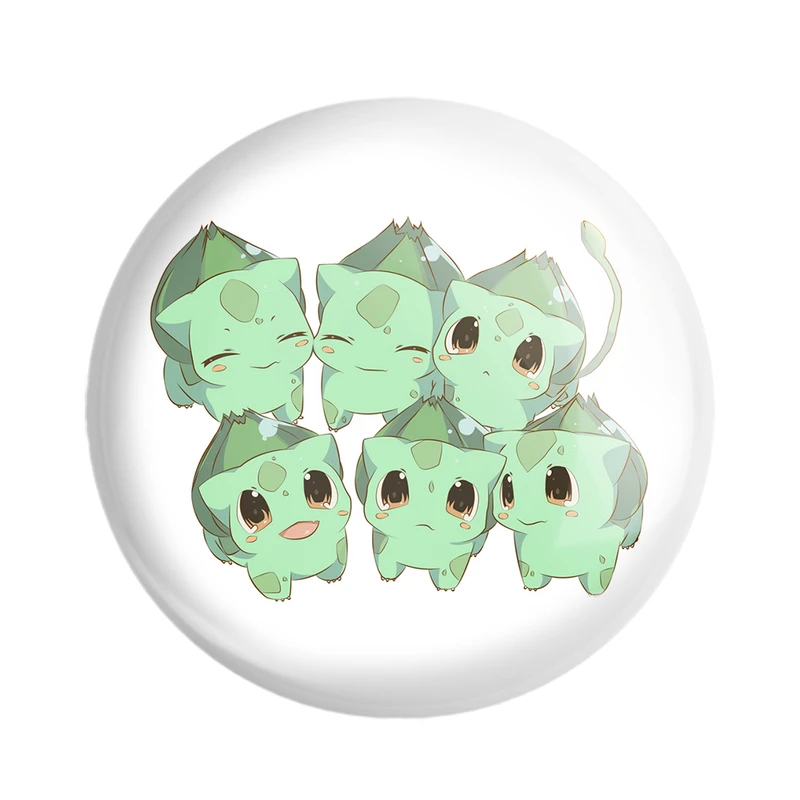 مگنت خندالو طرح بولباسور انیمه پوکمون کد 17415