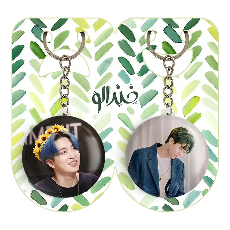 جاکلیدی خندالو مدل یونگجه گروه گات سون GOT7 کد 2099921002 مجموعه 2 عددی