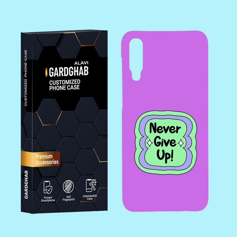 کاور گارد قاب علوی مدل متن مناسب برای گوشی موبایل سامسونگ Galaxy A50 / A50s / A30s