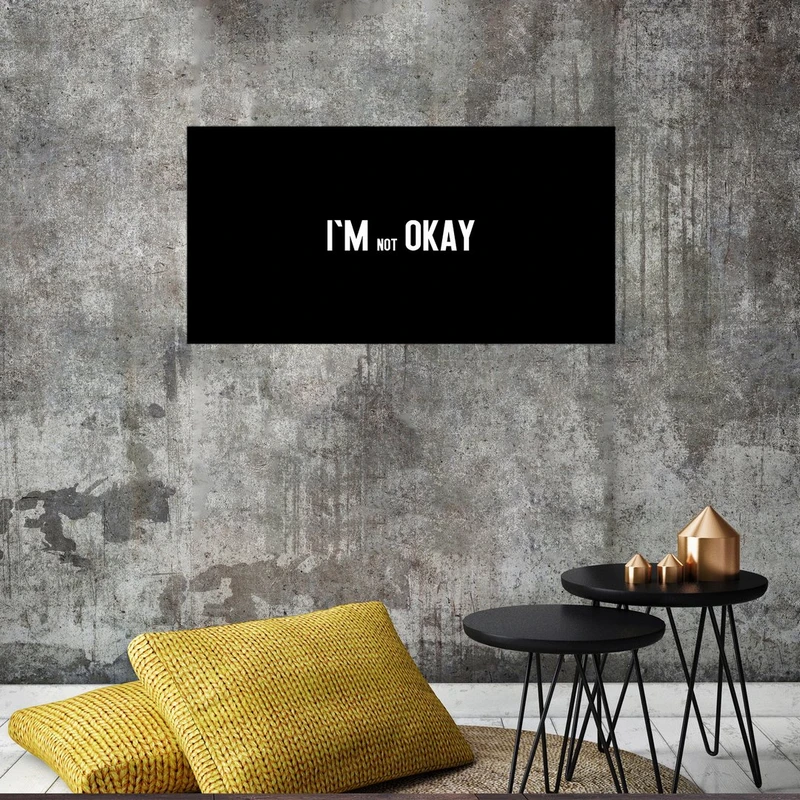 تابلو بکلیت طرح جمله انگیزشی انگلیسی مدل B-S2595