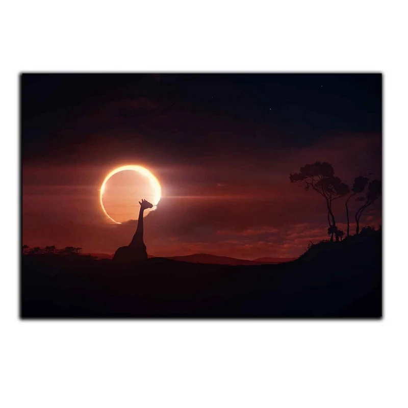 تابلو شاسی بکلیت طرح غروب آفتاب مدل SH-4602