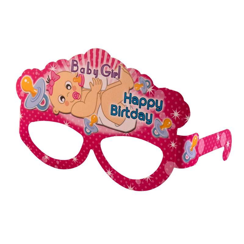 عینک مدل بیبی دختر کد 03 بسته 6 عددی