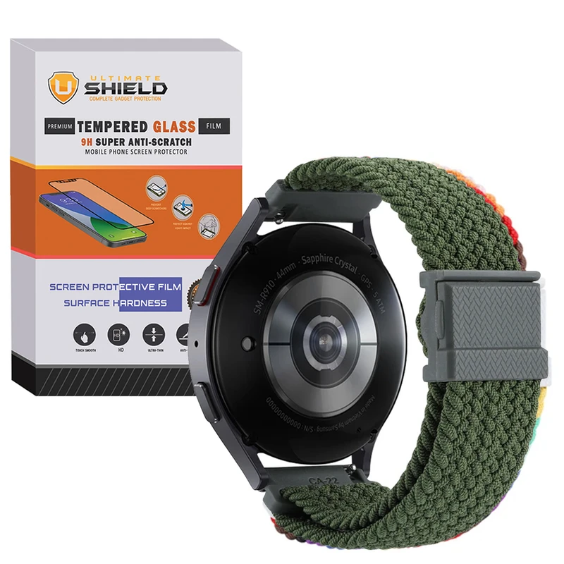 بند آلتیمیت شیلد مدل Braided Magnet UL مناسب برای ساعت هوشمند سامسونگ Galaxy watch 3 41mm / watch 42mm / Gear Sport / S2 Classic
