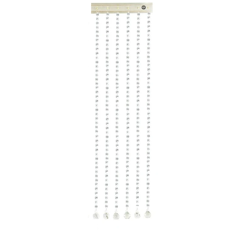پرده آویز آریا کریستال مدل ساده سایز 30x250 سانتی متر