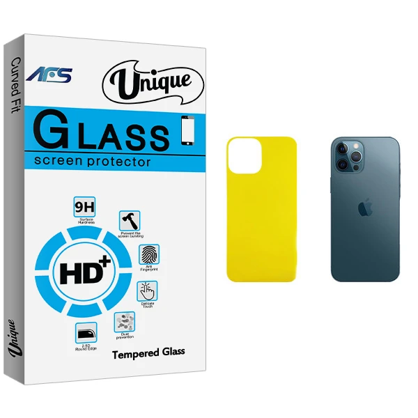 محافظ پشت گوشی ای اف اس مدل Unique Glass مناسب برای گوشی موبایل اپل iPhone 12 Pro Max