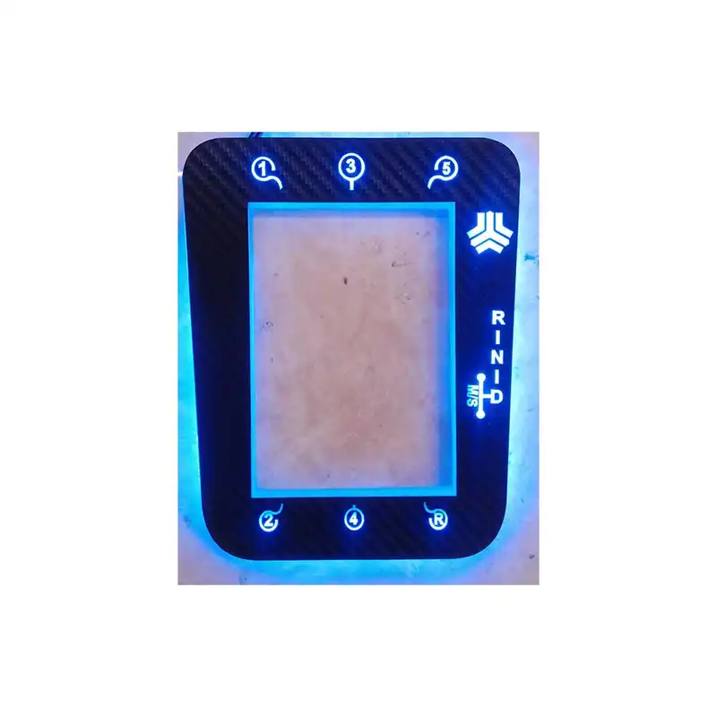 پنل چراغ دار دور دنده خودرو مدل BLU مناسب برای تیبا