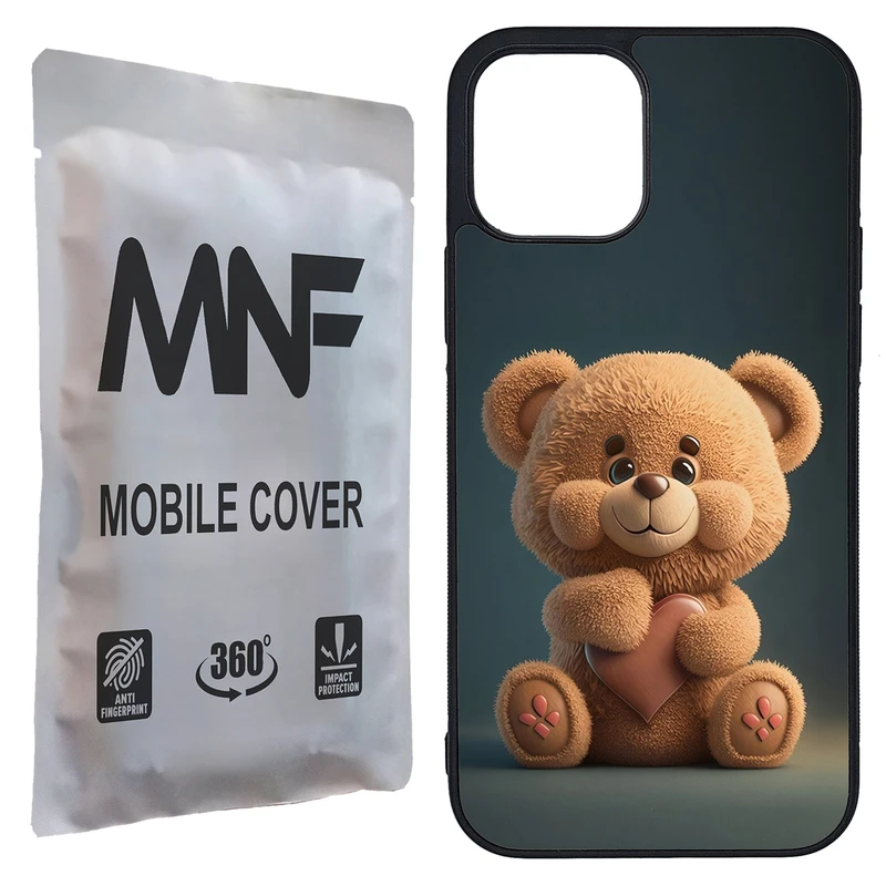 کاور ام ان اف طرح خرس فانتزی کد P-256 مناسب برای گوشی موبایل اپل iPhone 12 Pro