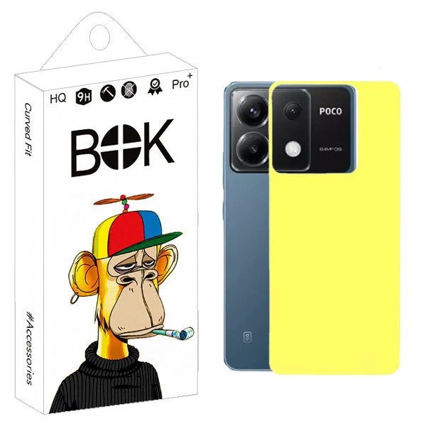 محافظ پشت گوشی بوک مدل TPU Safe مناسب برای گوشی موبایل شیائومی poco x6