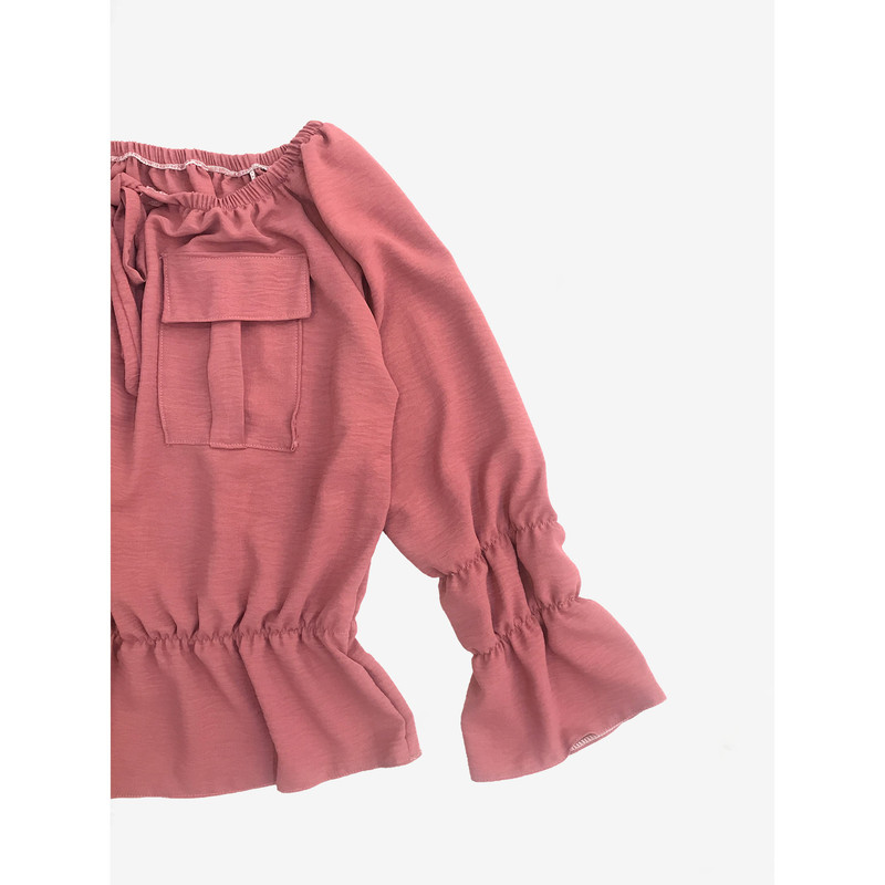 بلوز آستین بلند زنانه تویین مدل T-200-6