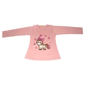 بلوز آستین بلند دخترانه مدل y-038